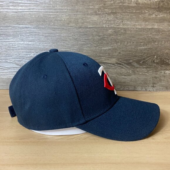 Minnesota Twins Hat Cap Strap Back Blue Ford Logo Adjustable - Picture 6 of 10